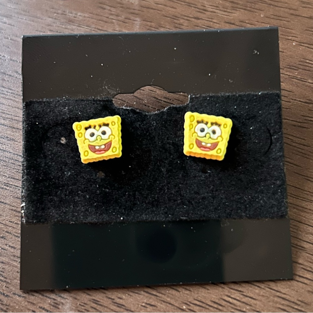 SpongeBob SquarePants Yellow Earrings